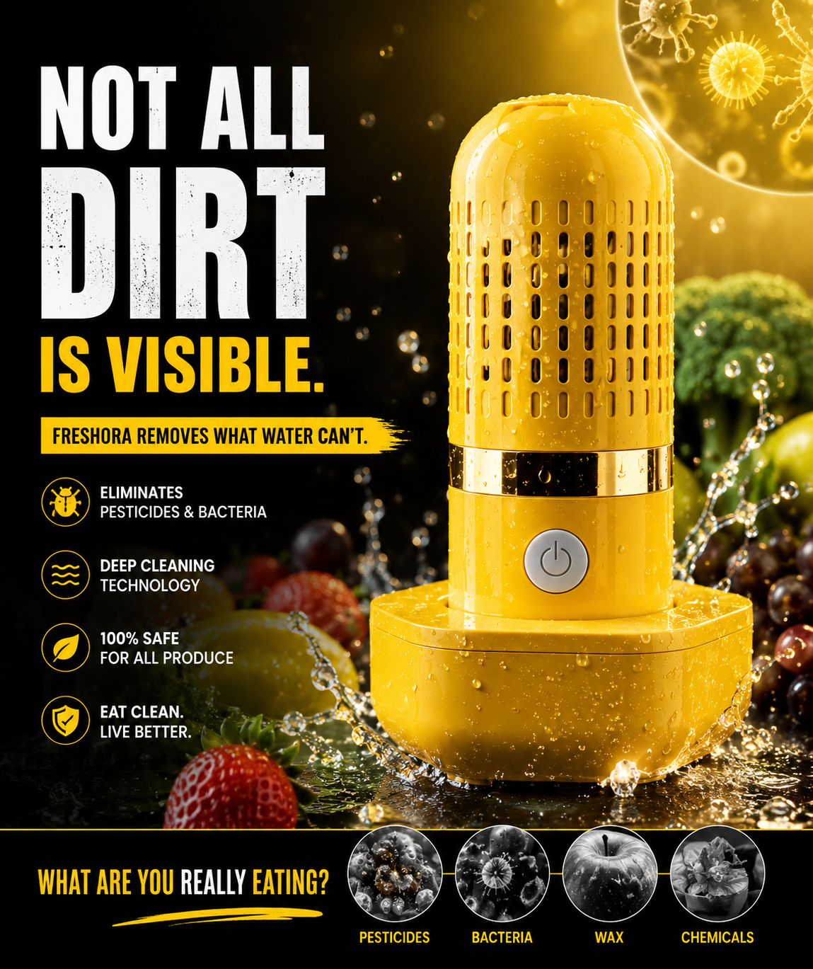 Freshiora Pure™ | Invisible Residue Remover